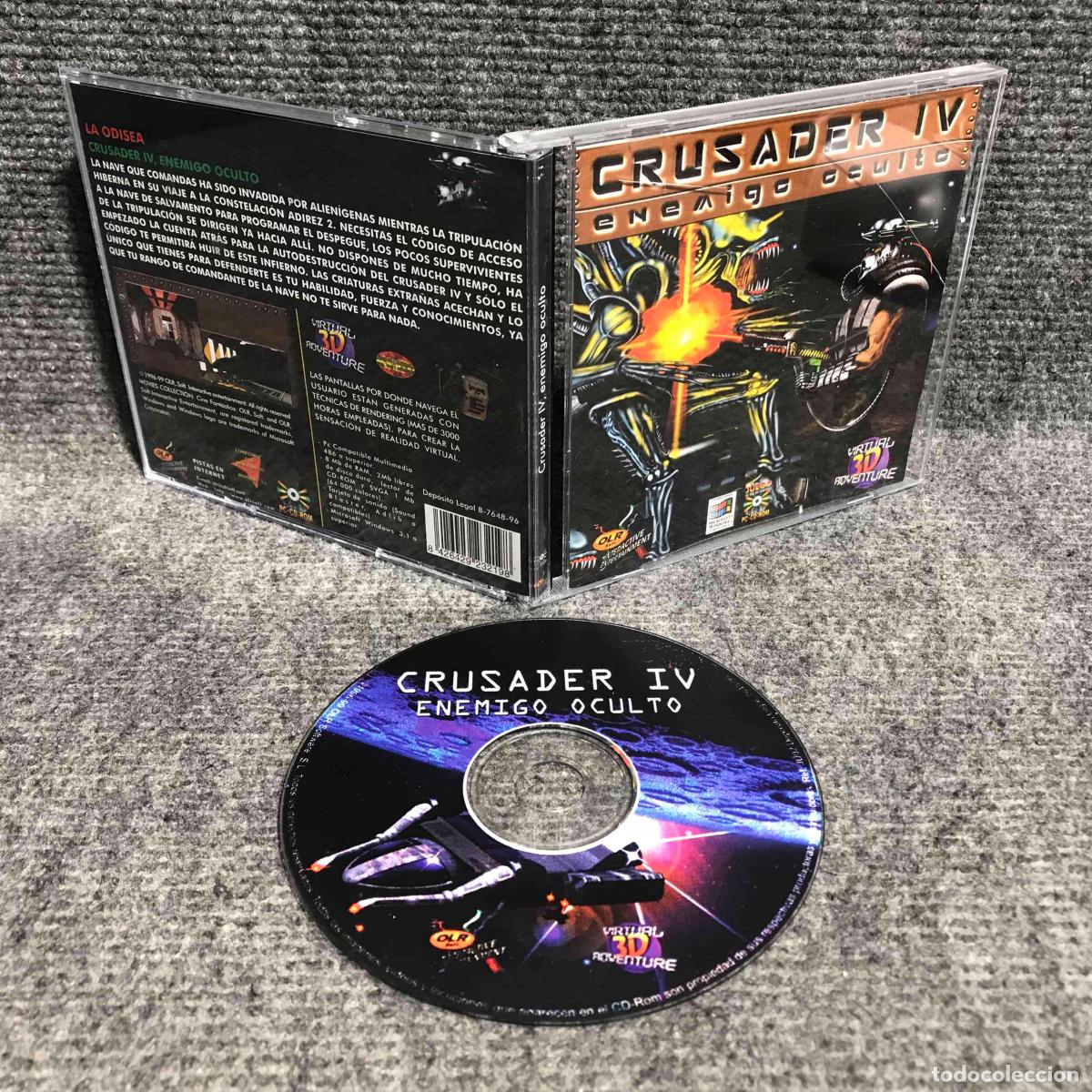 Videojuegos y consolas: CRUSADER IV ENEMIGO OCULTO PC - Foto 1