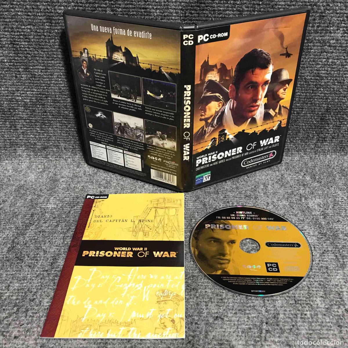 Videojuegos y consolas: PRISONER OF WAR PC - Foto 1
