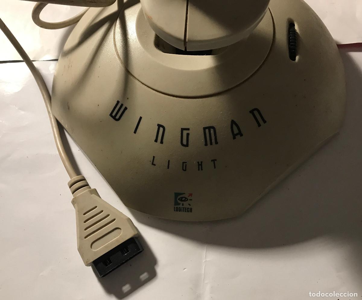 Videojuegos y consolas: Lote de 2 joystick. Wingman Light. Logitech - Foto 2