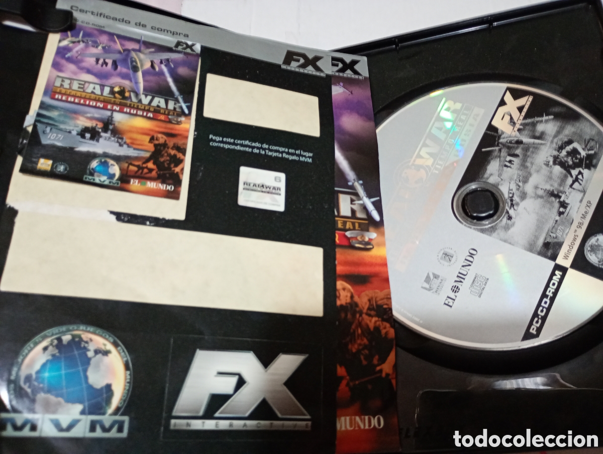 Videojuegos y consolas: Real War rebeli&oacute;n en Rusia PC CD ROM - Foto 2