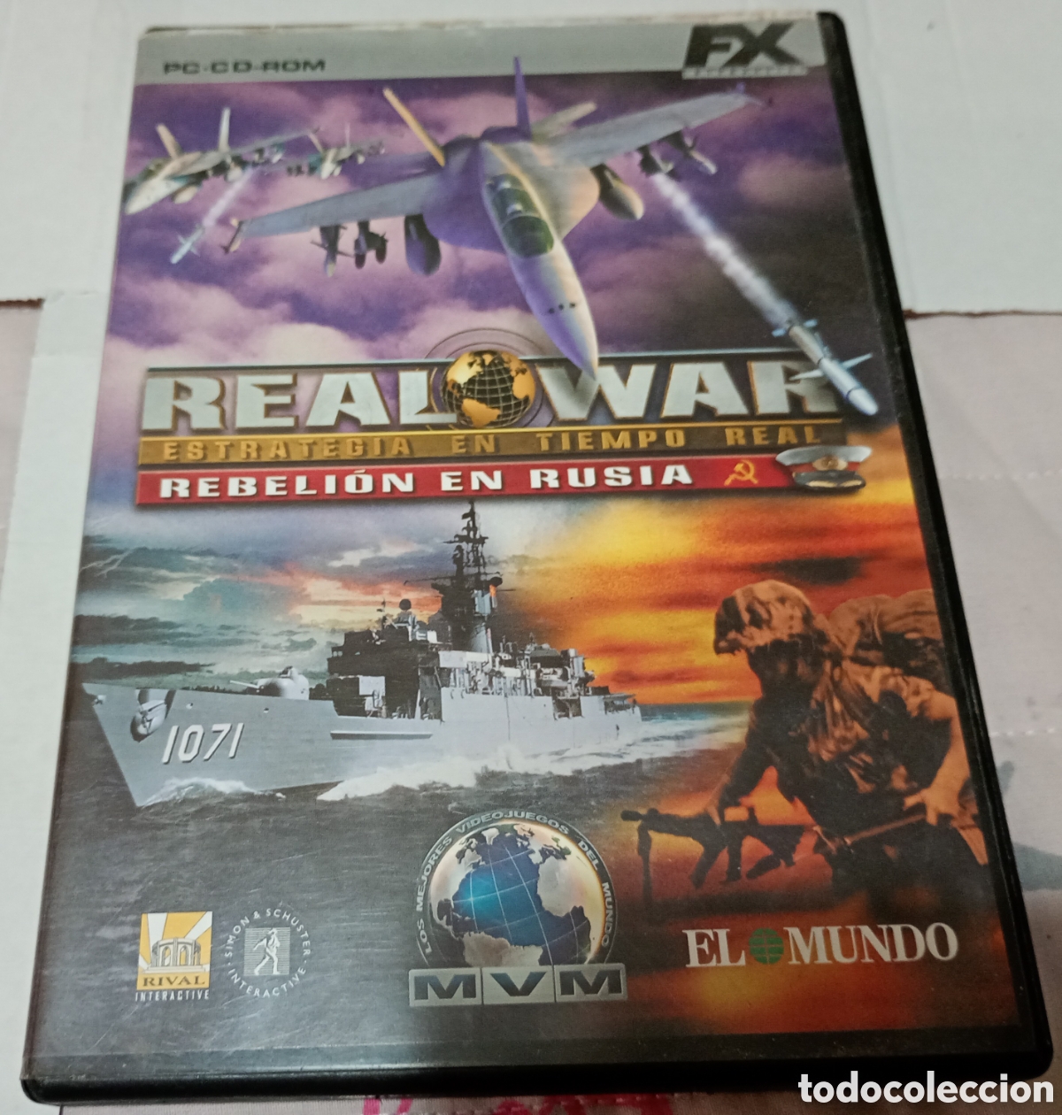 Videojuegos y consolas: Real War rebeli&oacute;n en Rusia PC CD ROM - Foto 1