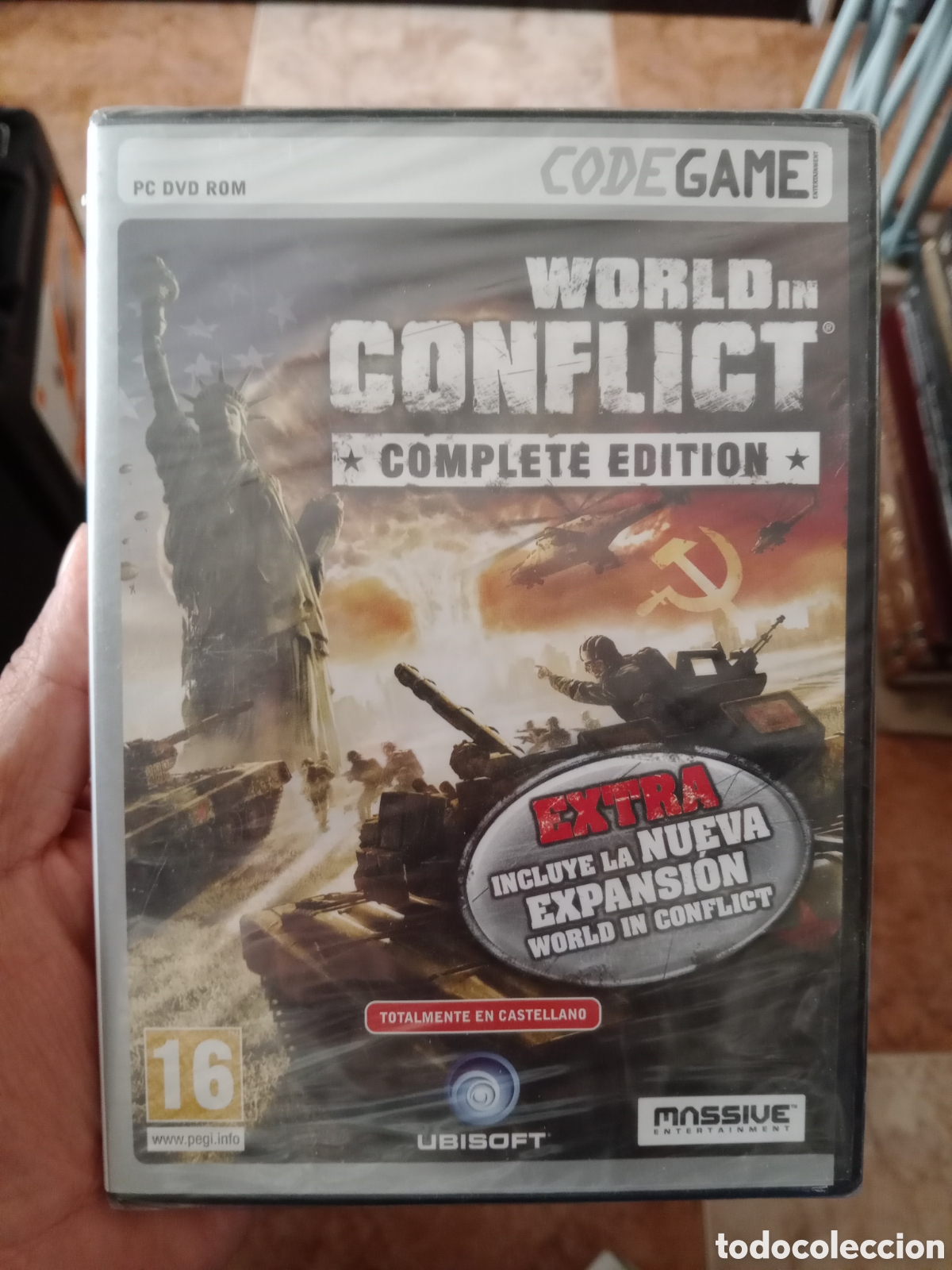 Videojuegos y consolas: World conflict complete edition PC DVD ROM precintado - Foto 1