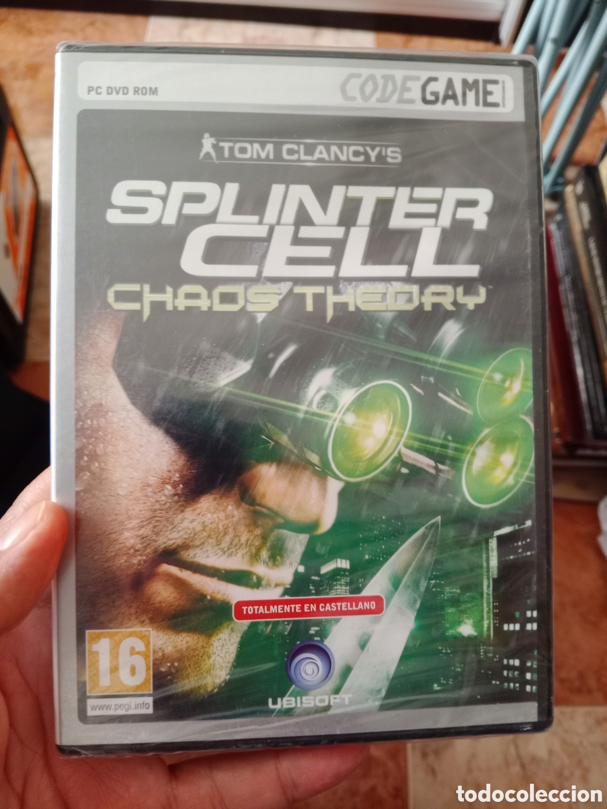 Videojuegos y consolas: Tom clancys splinter cell chaos theory Pc DVD ROM precintado - Foto 1