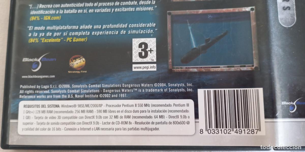 Videojuegos y consolas: Dangerous Waters JUEGO PC. dvd - Foto 5