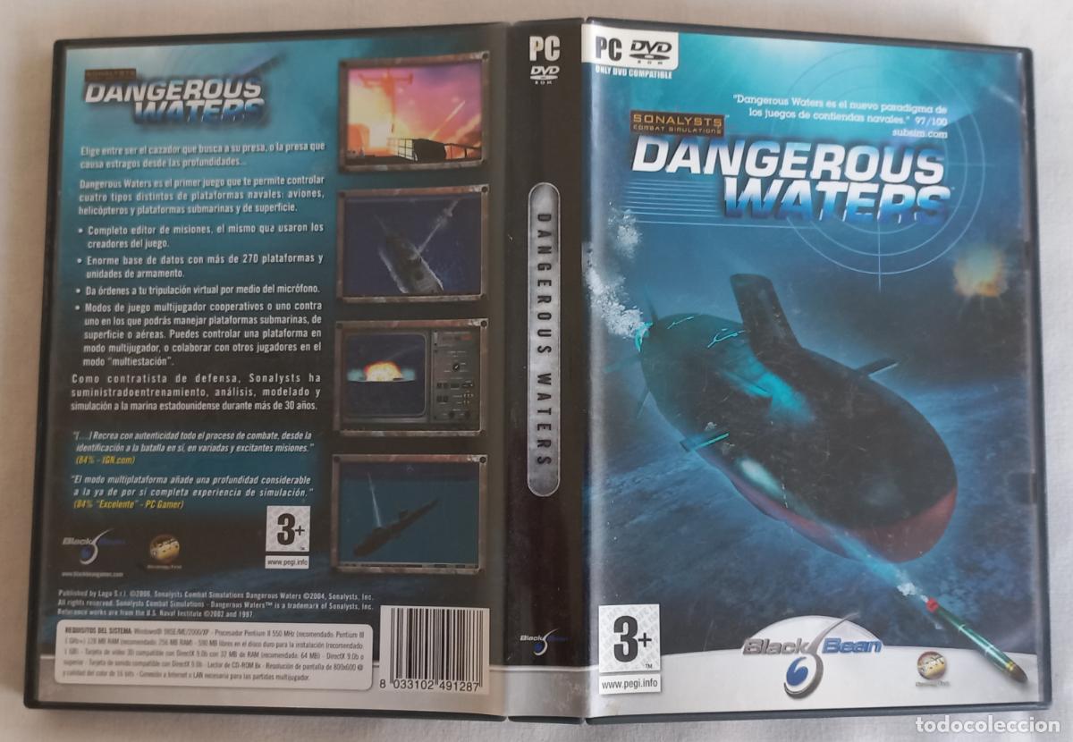 Videojuegos y consolas: Dangerous Waters JUEGO PC. dvd - Foto 1