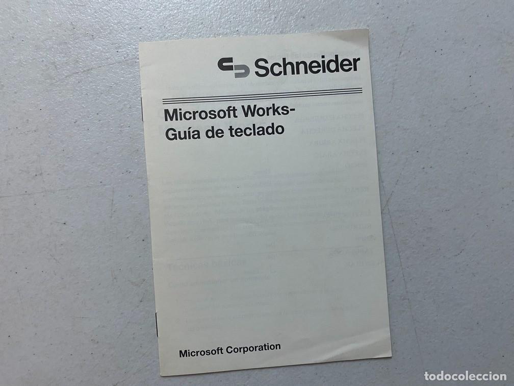 Videojuegos y consolas: SCHNEIDER MICROSOFT WORKS Y GW BASIC - MANUALES ESPA&Ntilde;OL VINTAGE PC - Foto 4