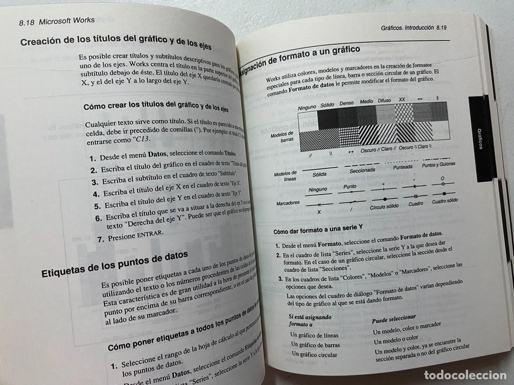 Videojuegos y consolas: SCHNEIDER MICROSOFT WORKS Y GW BASIC - MANUALES ESPA&Ntilde;OL VINTAGE PC - Foto 5