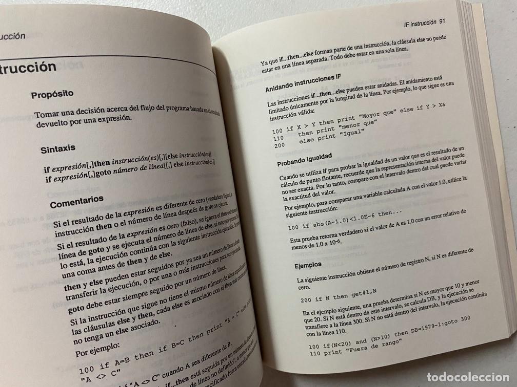 Videojuegos y consolas: SCHNEIDER MICROSOFT WORKS Y GW BASIC - MANUALES ESPA&Ntilde;OL VINTAGE PC - Foto 9