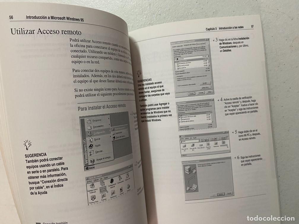 Videojuegos y consolas: WINDOWS 95 - MANUAL ESPA&Ntilde;OL VINTAGE PC - Foto 6