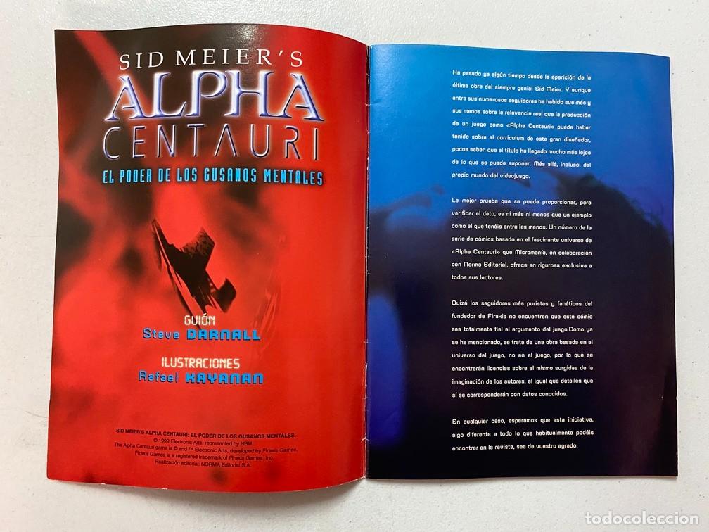Videojuegos y consolas: ALPHA CENTAURI - EL PODER DE LOS GUSANOS MENTALES - COMIC VIDEOJUEGO PC - Foto 7