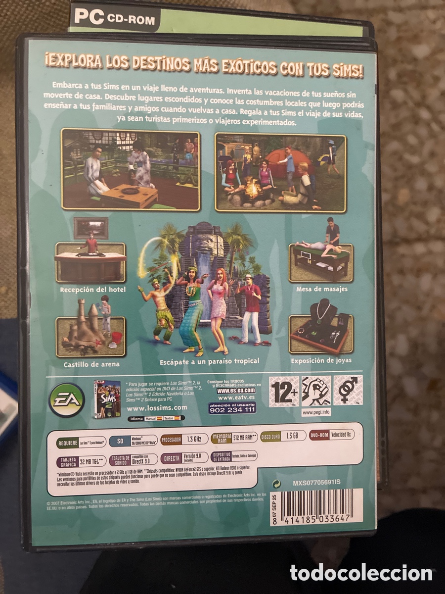 Videojuegos y consolas: Los Sims 2 con varias expansiones - Foto 2
