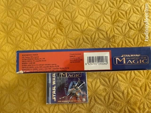 Videojuegos y consolas: STAR WARS - BEHIND THE MAGIC - LUCAS ARTS / ELECTRONIC ARTS CD ROM - Foto 4