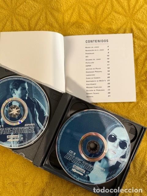 Videojuegos y consolas: BLADE RUNNER - VIRGIN INTERACTIVE - 4 Cds en Espa&ntilde;ol - WESTWOOD - Foto 3