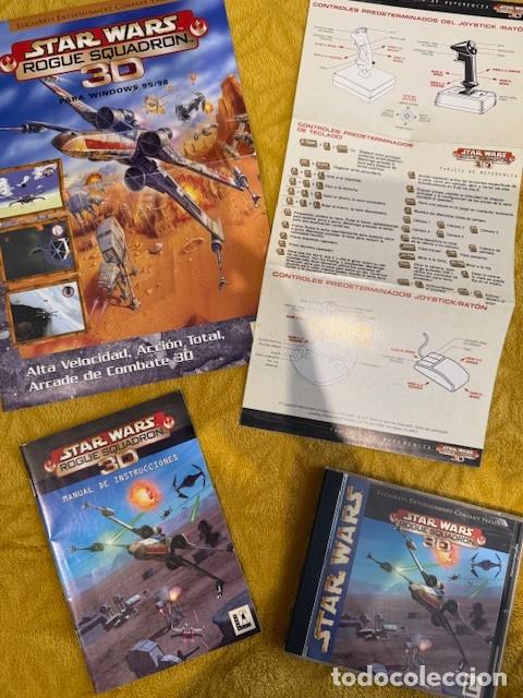 Videojuegos y consolas: STAR WARS - ROGUE SQUADRON 3D - PC - Foto 1