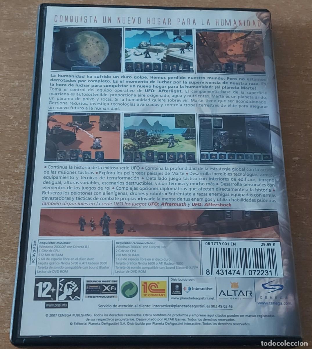 Videojuegos y consolas: UFO AFTERLIGHT PC CD ROM ESPA&Ntilde;A completo - Foto 2