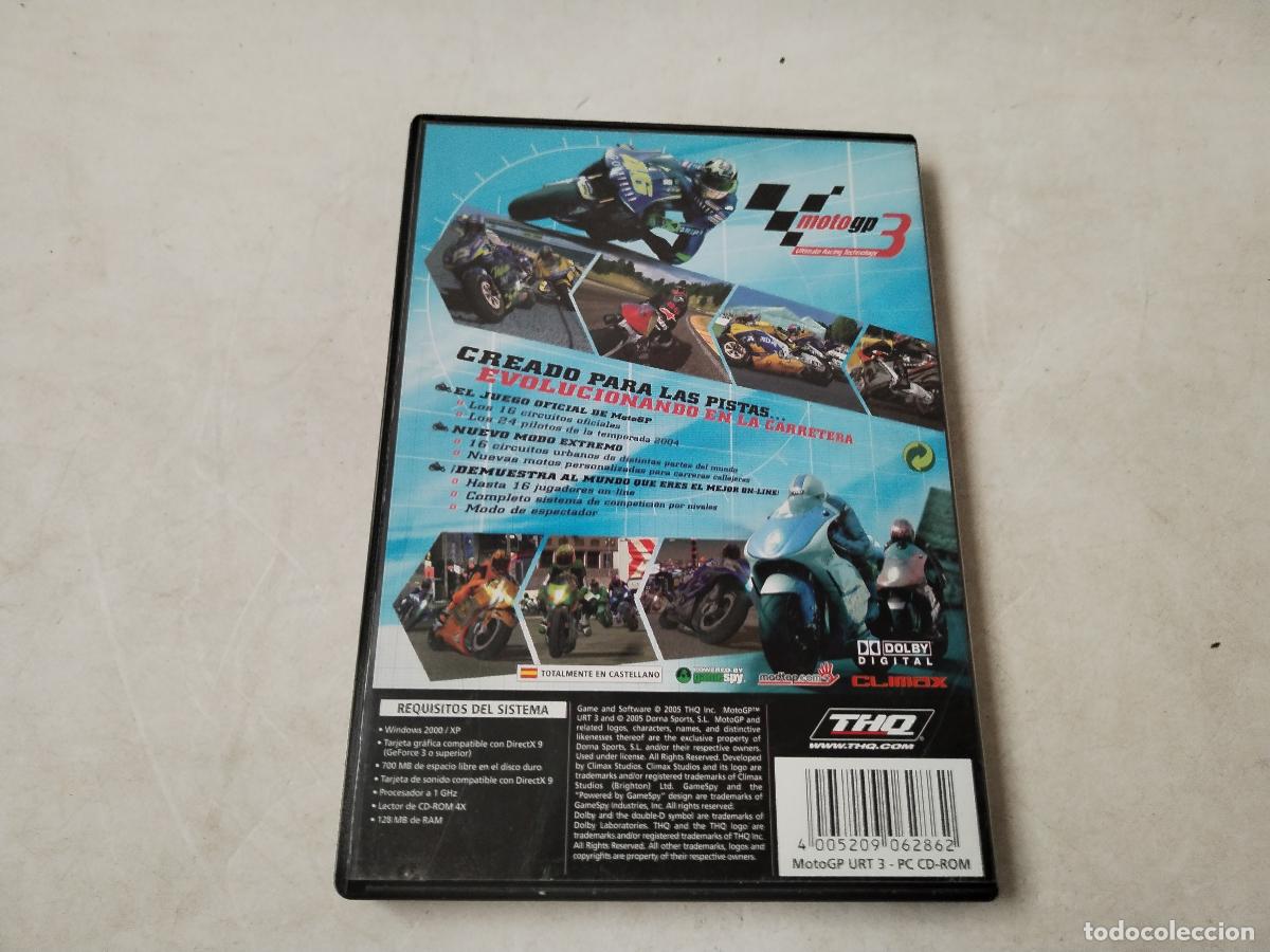 Videojuegos y consolas: moto gp 3 pc,&hellip; - c154 - Foto 3