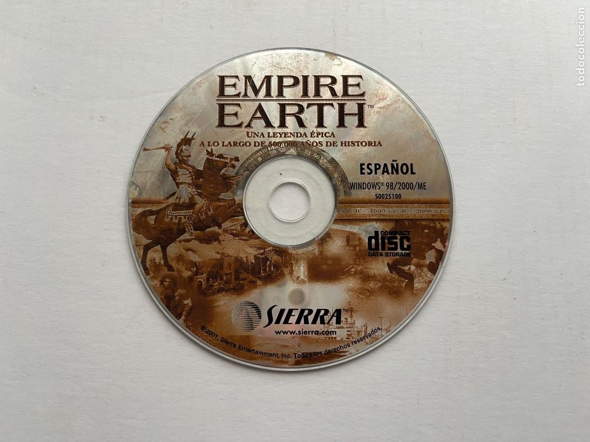 Videojuegos y consolas: EMPIRE EARTH ESPA&Ntilde;OL - pc kreaten - Foto 1