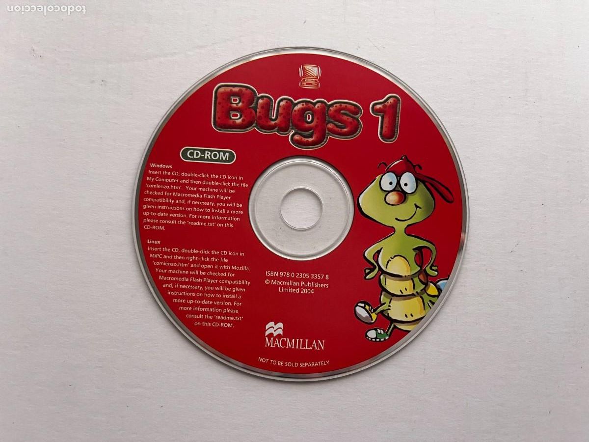 Videojuegos y consolas: BUGS 1 - PC CD ROM KREATEN - Foto 1