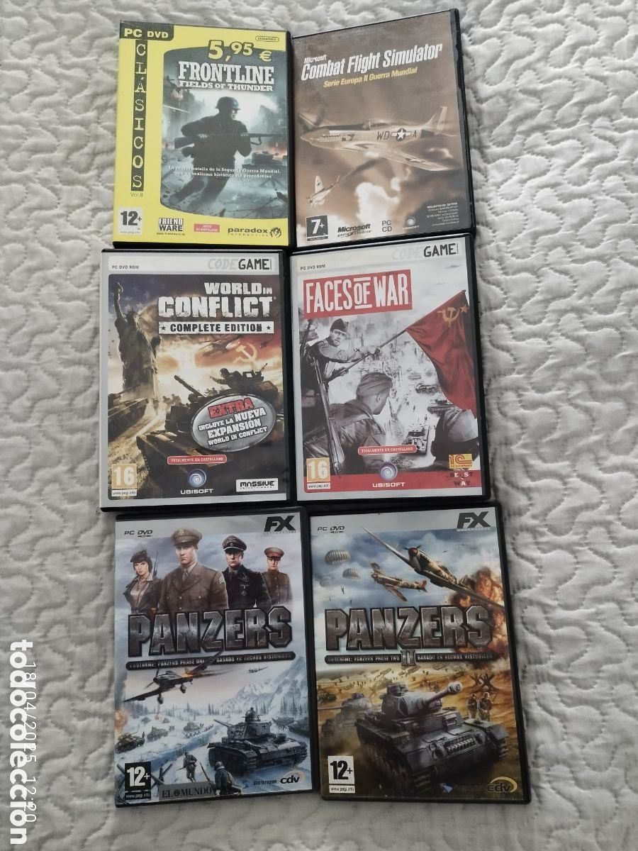 Videojuegos y consolas: LOTE 2 / 6 JUEGOS DE PC - Foto 1