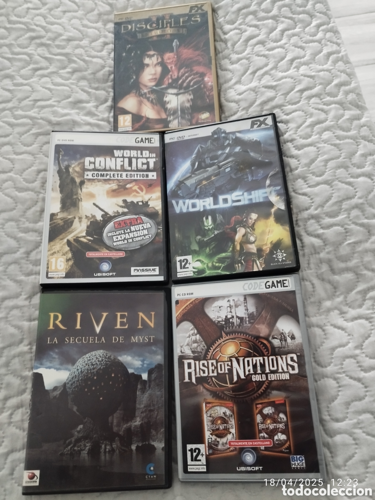 Videojuegos y consolas: LOTE 4 / 4 JUEGOS DE PC - Foto 1