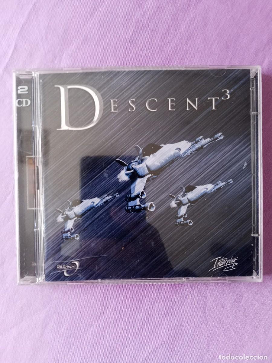 Videojuegos y consolas: DESCENT 3 INTERPLAY PC CD-RPM 1999 2CD OUTRAGE - Foto 1