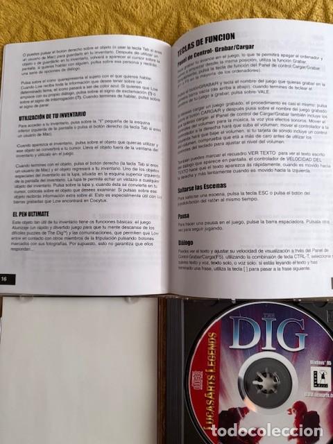 Videojuegos y consolas: THE DIG - LUCAS ARTS/ ELECTRONIC ARTS - CD ROM (1998) - Foto 3