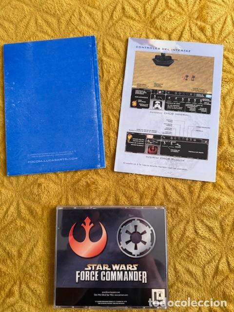 Videojuegos y consolas: STAR WARS - FORCE COMMANDER - LUCAS ARTS - 2 CD ROM - Foto 2