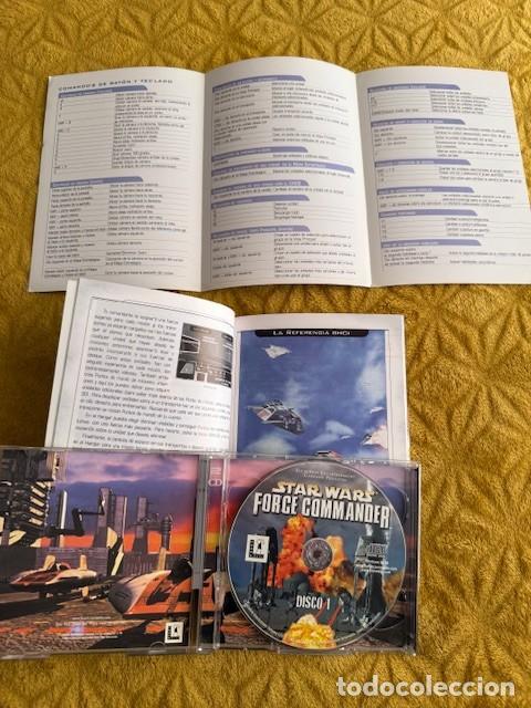 Videojuegos y consolas: STAR WARS - FORCE COMMANDER - LUCAS ARTS - 2 CD ROM - Foto 3