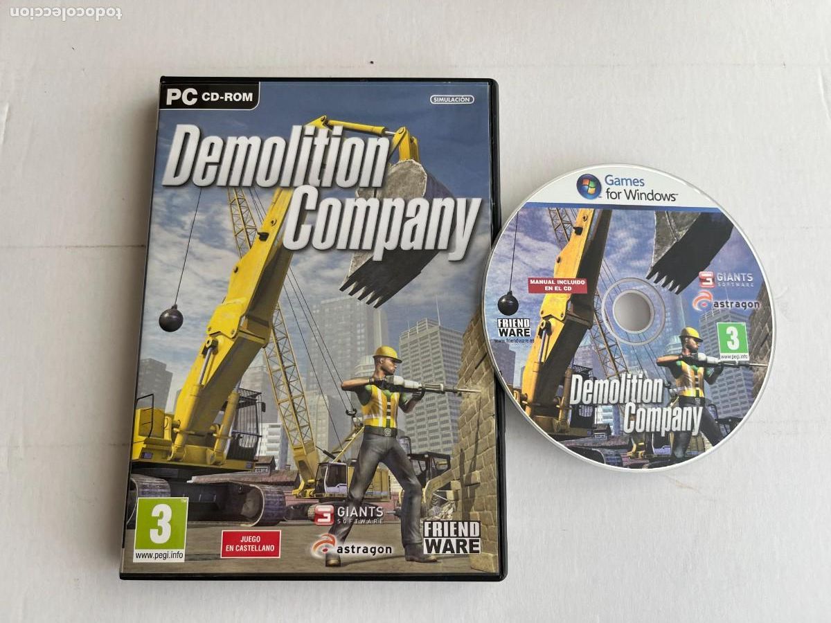 Videojuegos y consolas: DEMOLITION COMPANY - PC CD ROM - Foto 1
