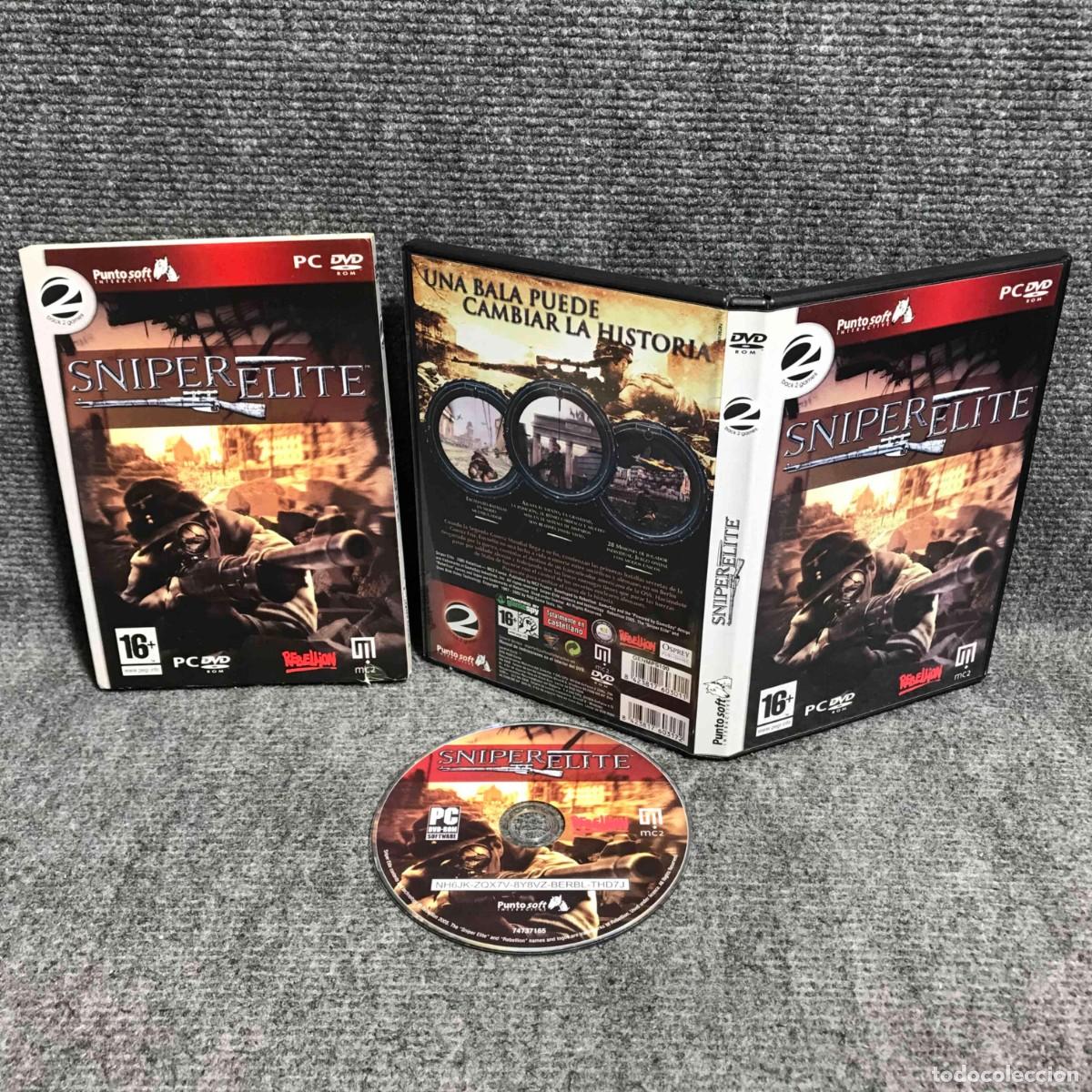 Videojuegos y consolas: SNIPER ELITE PC DVD ESPA&Ntilde;OL - Foto 1