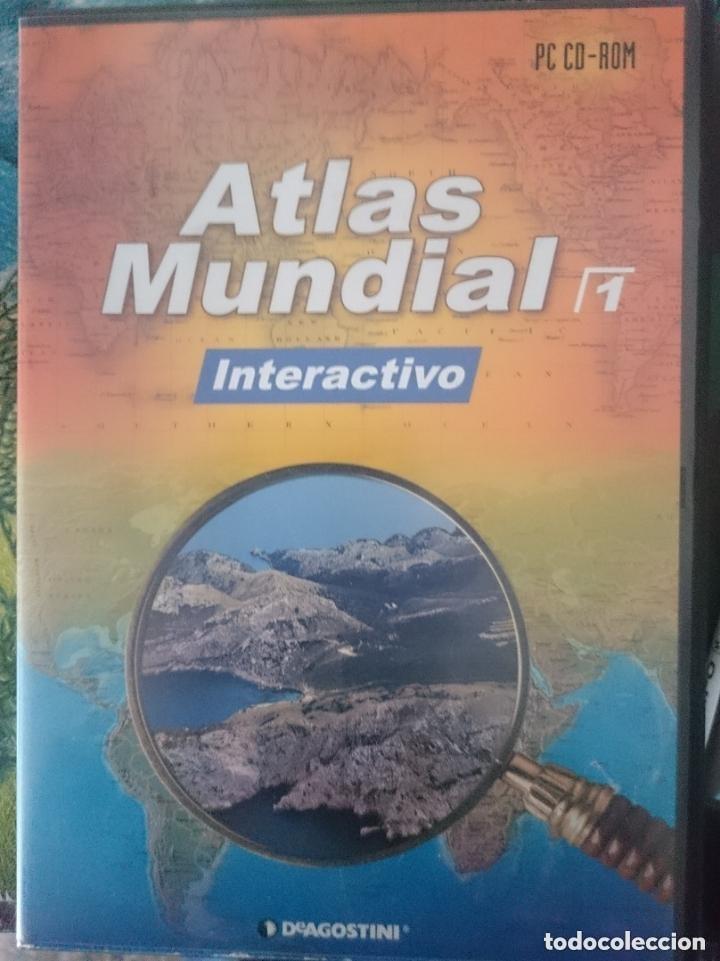 Videojuegos y consolas: PC CDROM - ATLAS MUNDIAL INTERACTIVO - Foto 1