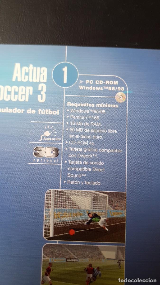 Videojuegos y consolas: Actua Soccer 3 (PC CD-ROM) - Foto 5