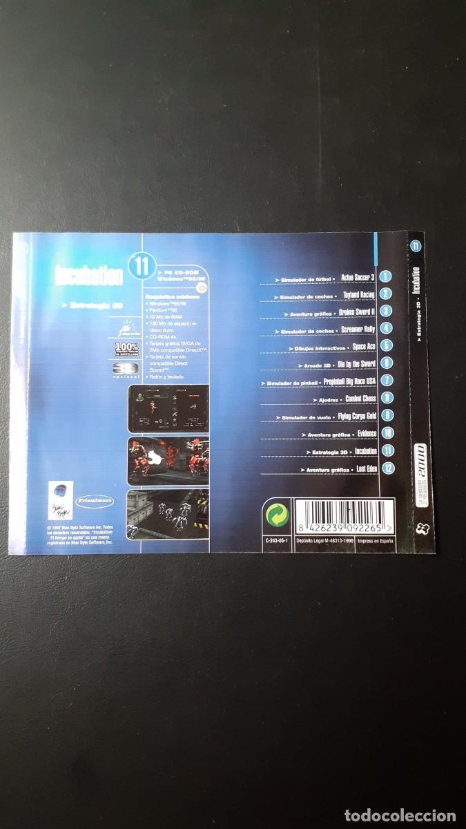 Videojuegos y consolas: Incubation (PC CD-ROM) - Foto 4