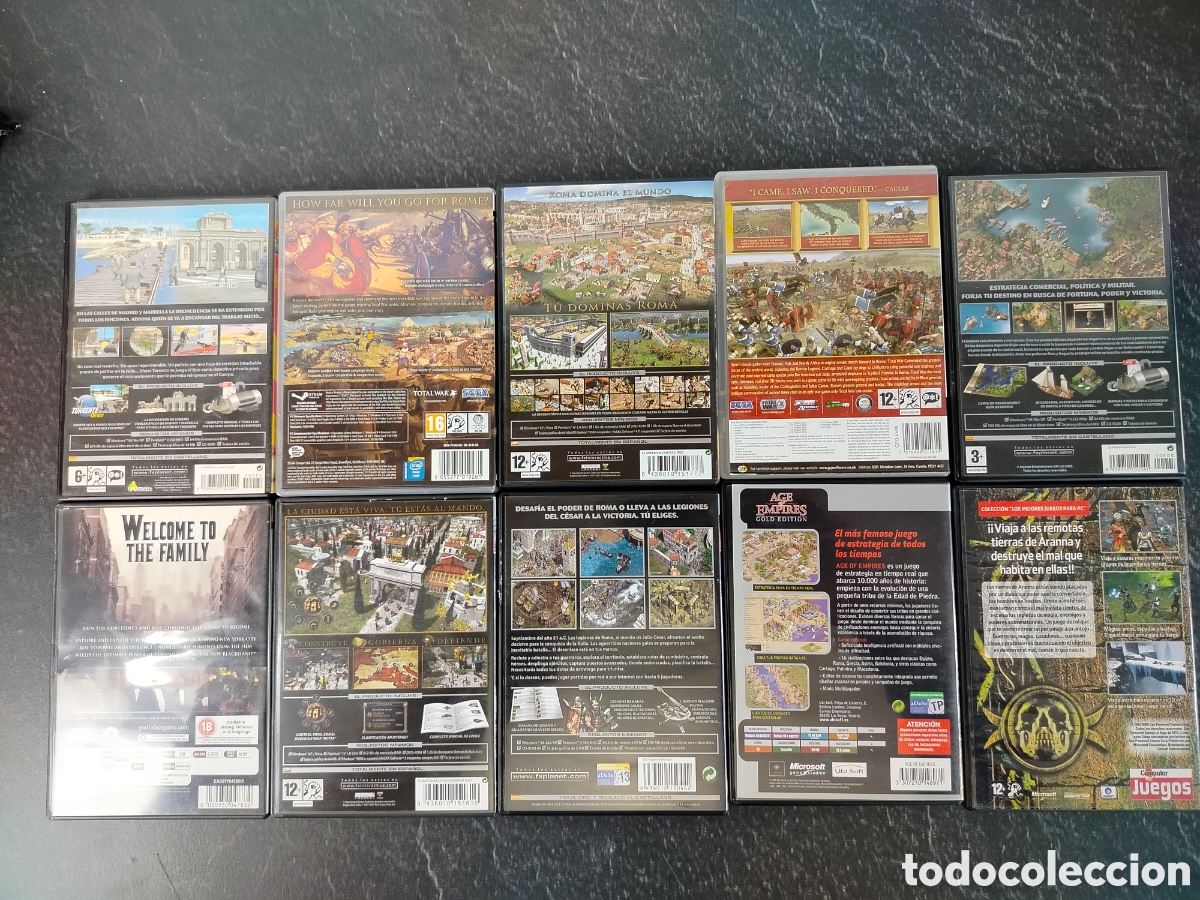 Videojuegos y consolas: Lote 10 juegos para pc - Foto 2