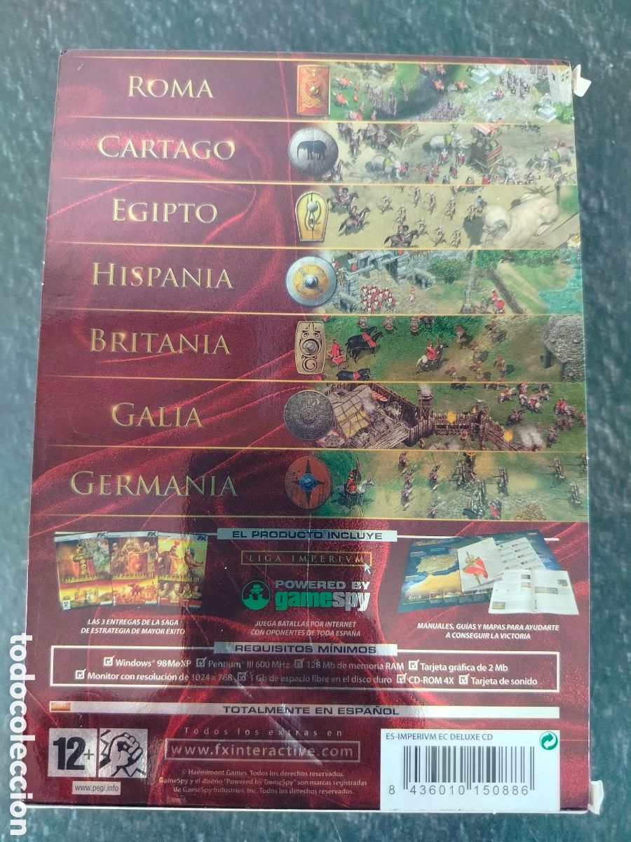 Videojuegos y consolas: Juego pc IMPERIUM edici&oacute;n coleccionista - Foto 2