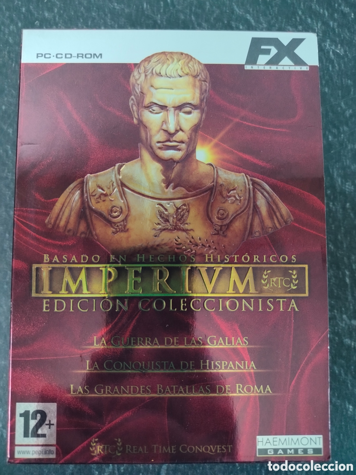 Videojuegos y consolas: Juego pc IMPERIUM edici&oacute;n coleccionista - Foto 1