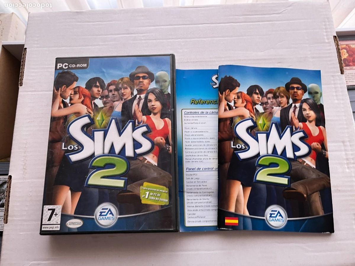 Videojuegos y consolas: LOS SIMS 2 - 4 CDS PC KREATEN - Foto 1