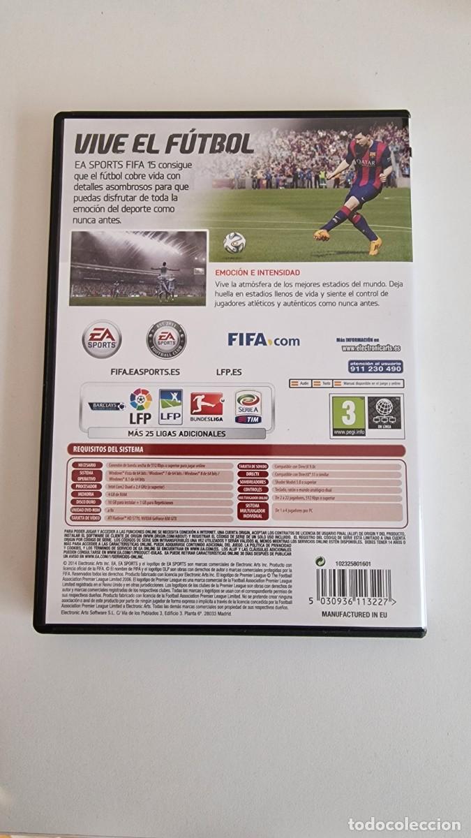 Videojuegos y consolas: FIFA 15 PC DVD ESPA&Ntilde;OL EA SPORTS - Foto 2