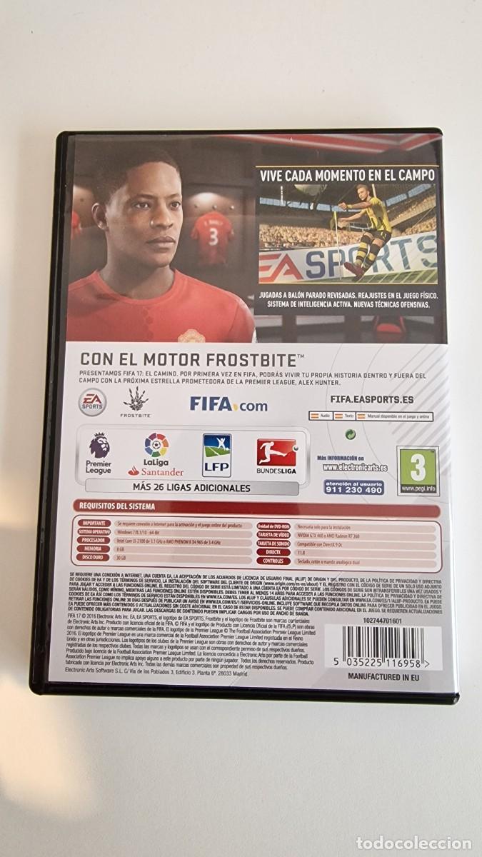 Videojuegos y consolas: FIFA 17 PC DVD ESPA&Ntilde;OL EA SPORTS - Foto 2
