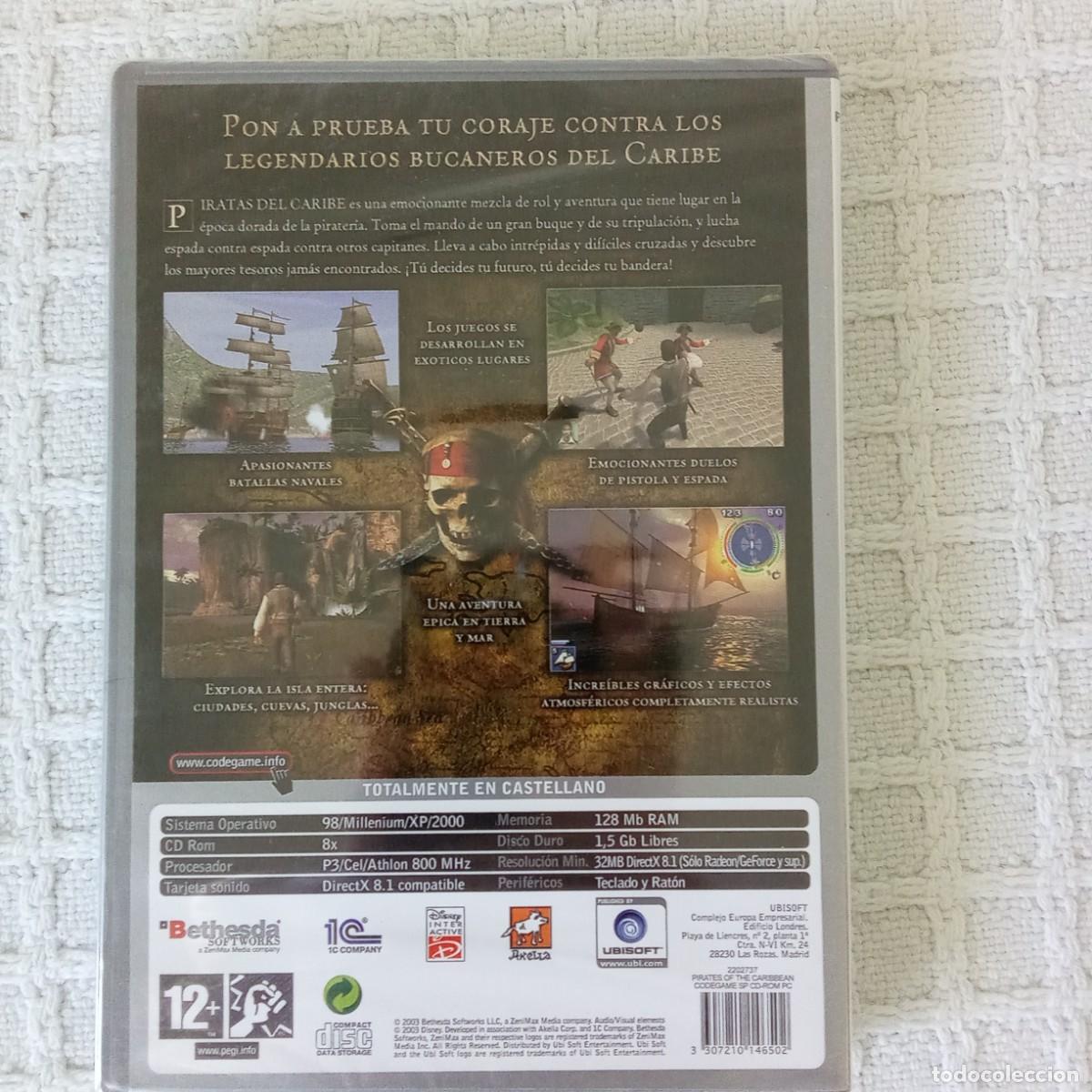 Videojuegos y consolas: Juego Pc Piratas del Caribe code game 2003 - Foto 2