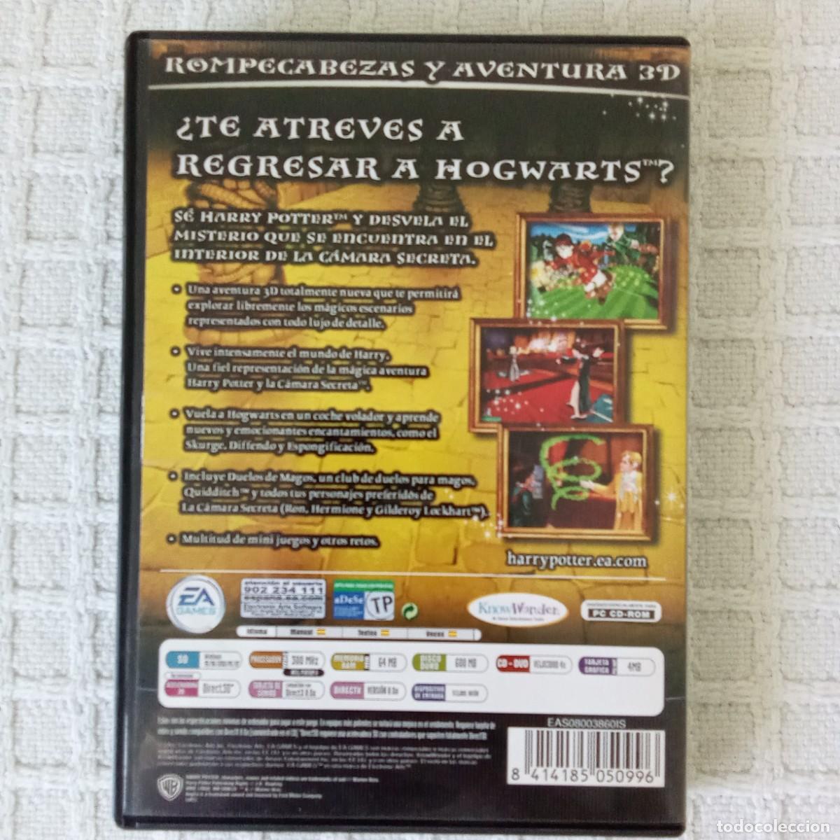 Videojuegos y consolas: Harry Potter y la C&aacute;mara Secreta PC - Foto 3