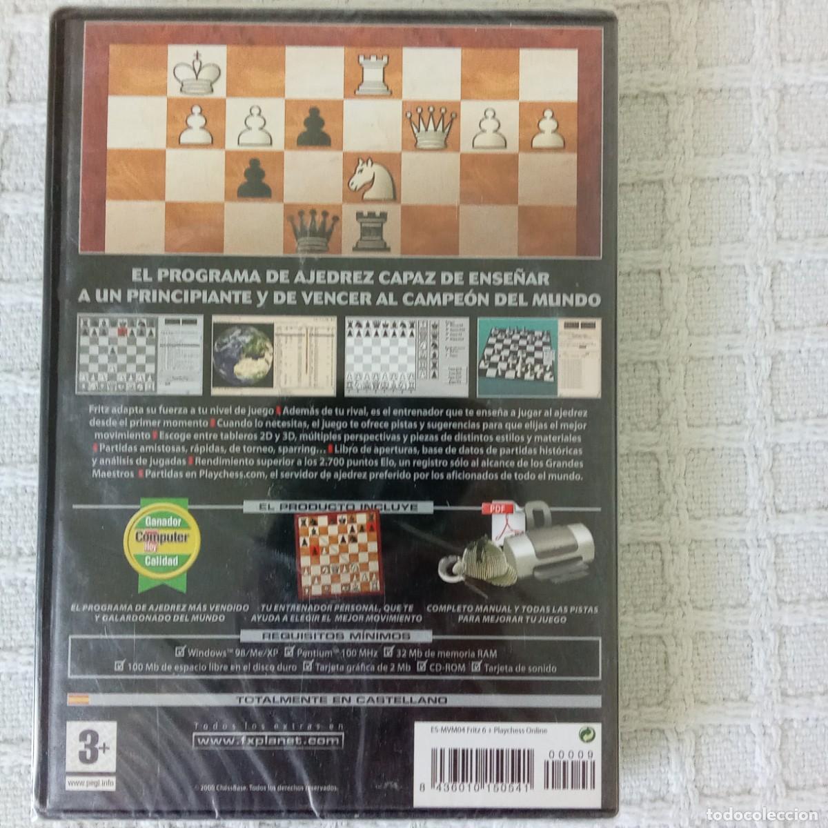 Videojuegos y consolas: Fritz 6 PC CDROM FX El programa de ajedrez m&aacute;s vendido y galardonado del mundo - Foto 2