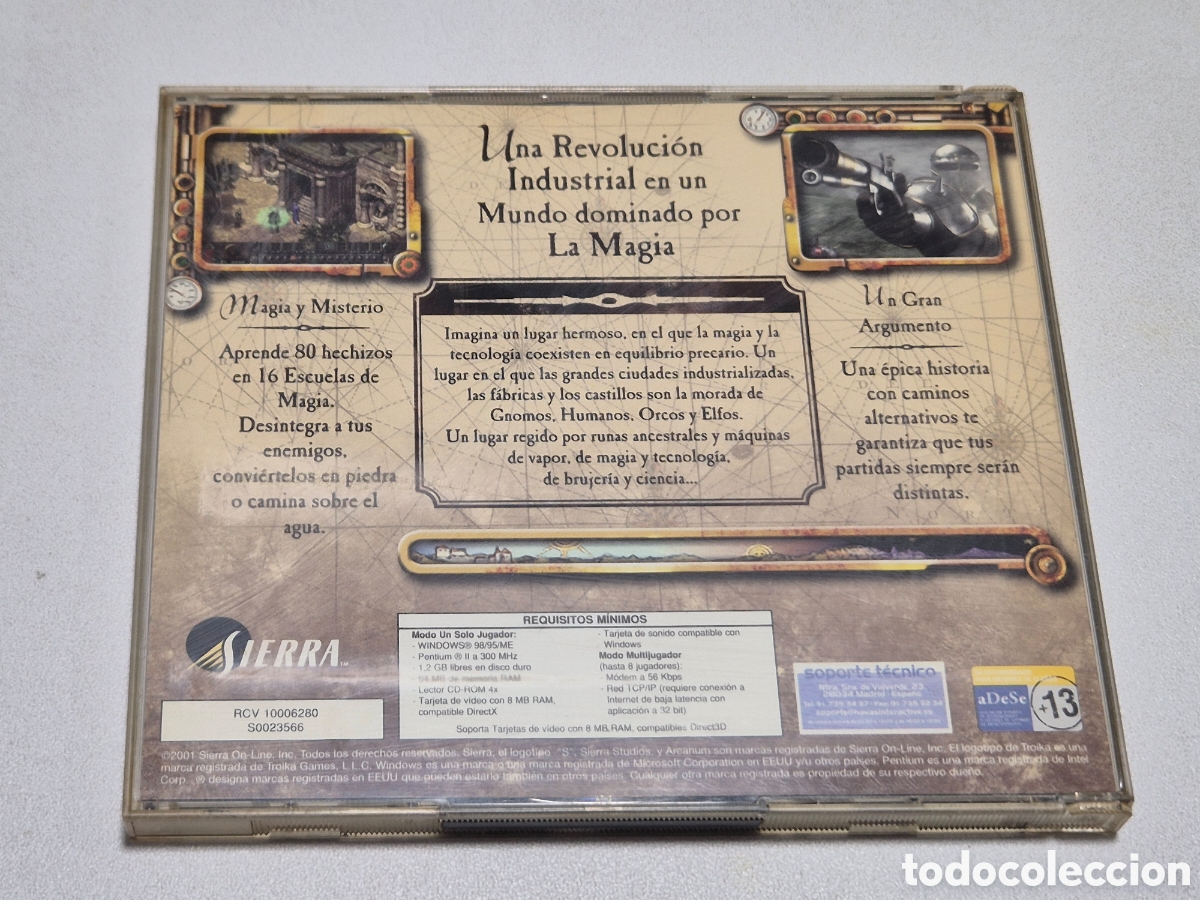 Videojuegos y consolas: ARCANUM HECHIZOS Y ENGRANAJES - Foto 2