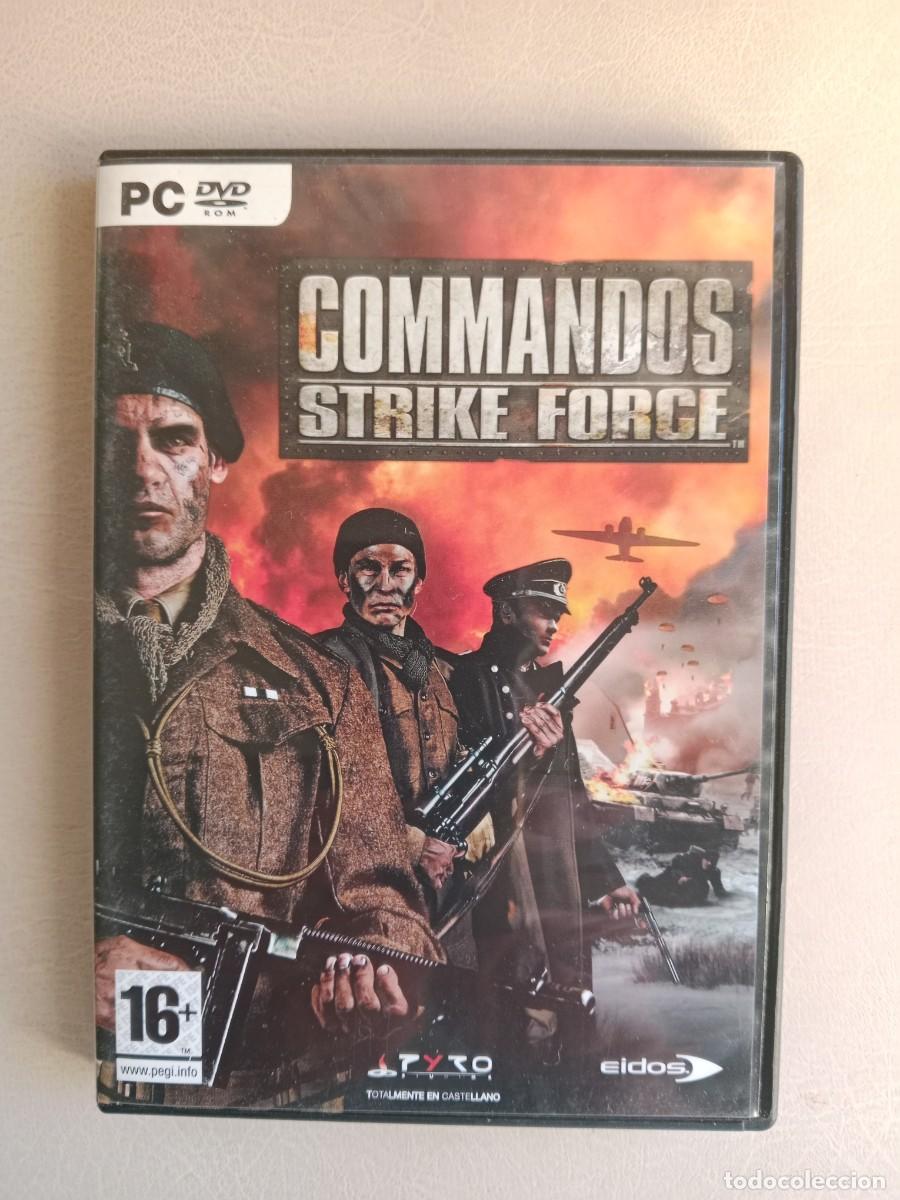 Videojuegos y consolas: COMMANDOS STRIKE FORCE - PC CD ROM - EIDOS - INCLUYE CD ORIGINAL SOUNDTRACK - A&Ntilde;O 2006. - Foto 1