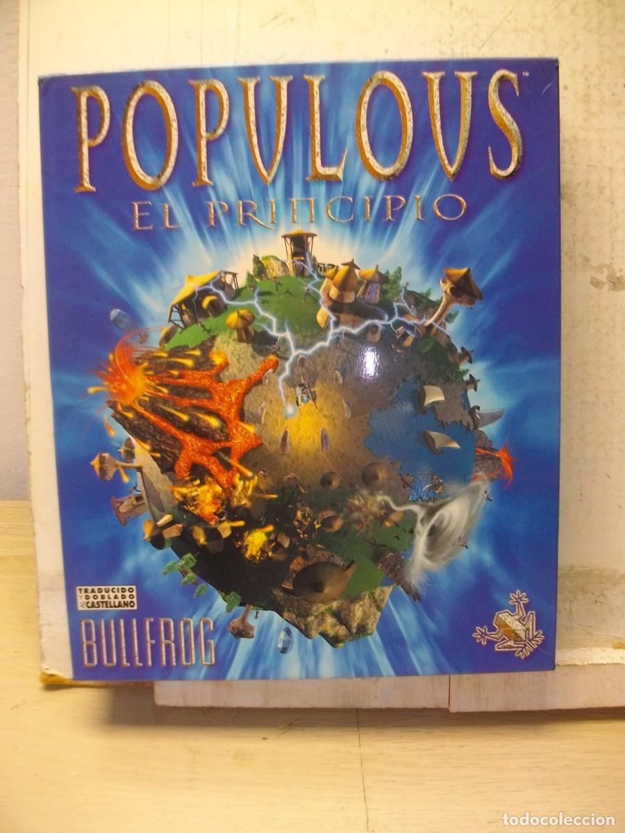 Videojuegos y consolas: POPULUS EL PRINCIPIO JUEGO PC CAJA GRANDE - Foto 1