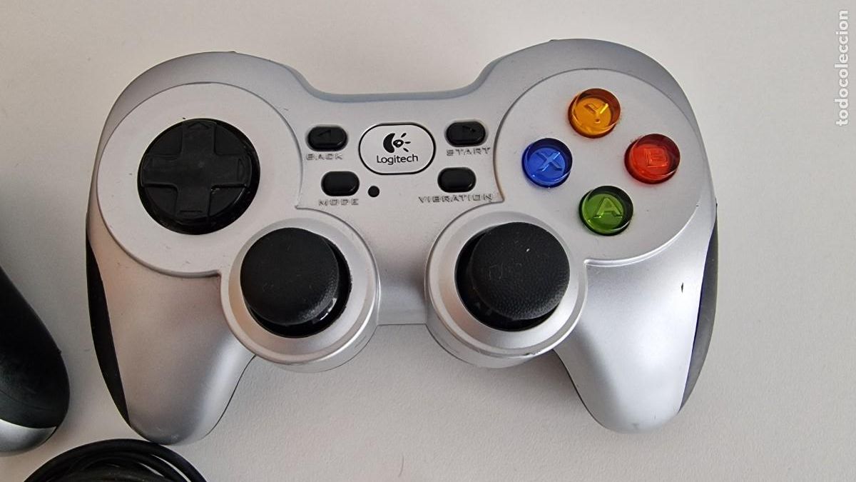Videojuegos y consolas: Mando PC Logitech Wireless Gamepad F710 - Foto 3