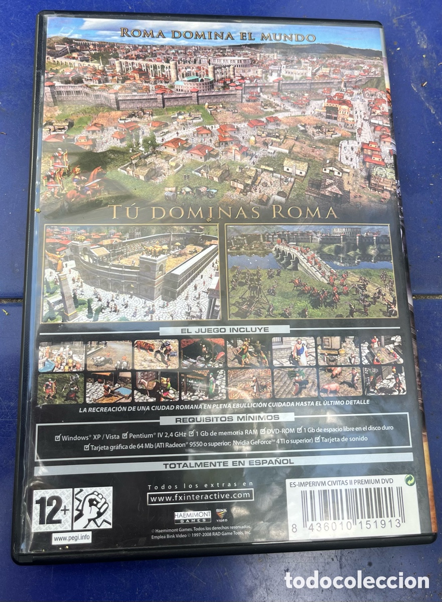 Videojuegos y consolas: IMPERIUM CIVITAS II PC CD ROM Fx Interactive - Foto 2