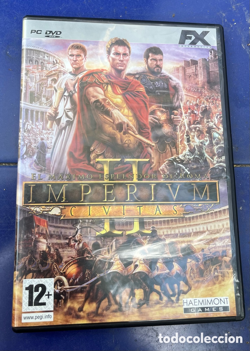 Videojuegos y consolas: IMPERIUM CIVITAS II PC CD ROM Fx Interactive - Foto 1