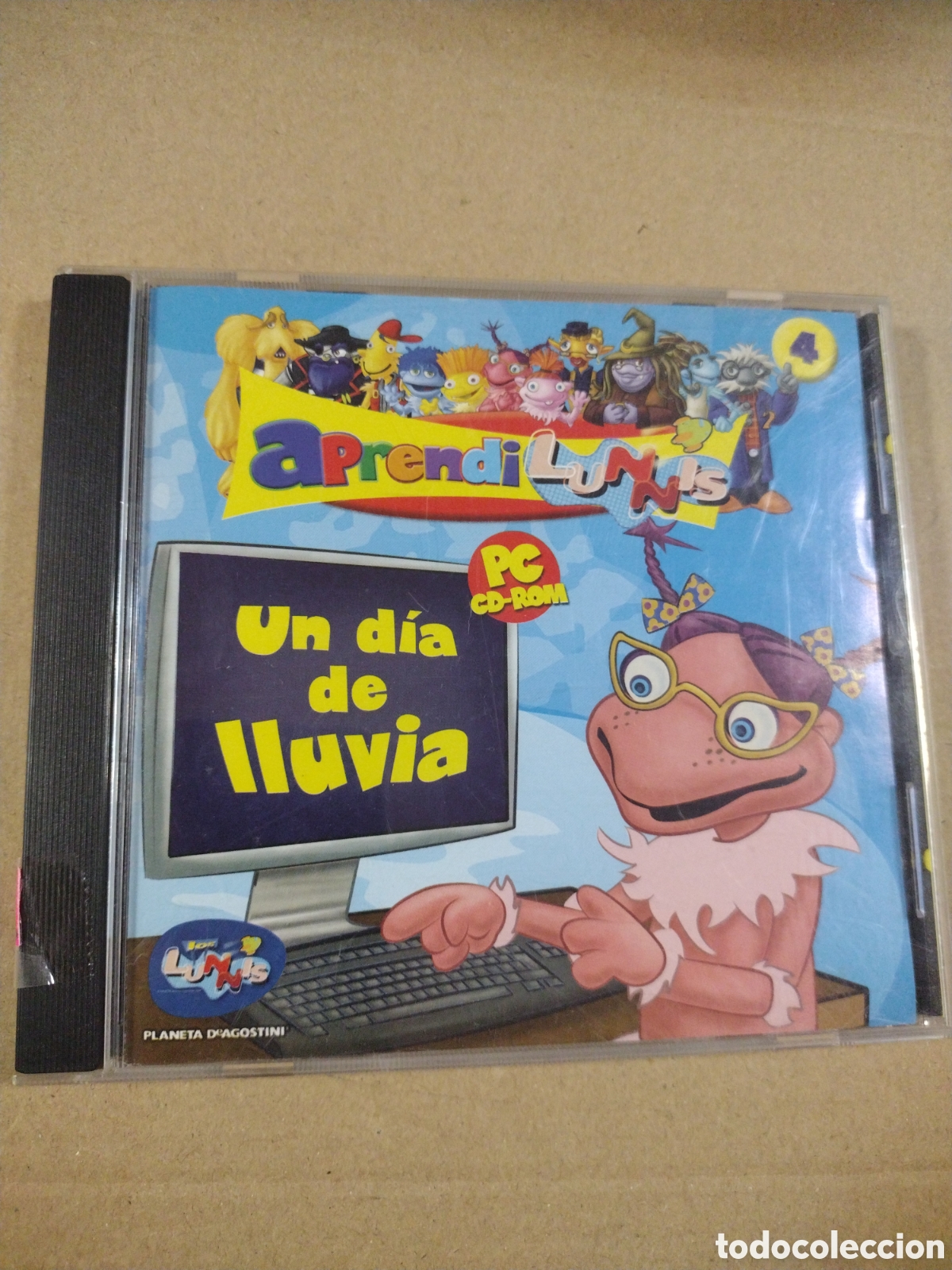 Videojuegos y consolas: APRENDI LUNNIS - Un d&iacute;a de lluvia - SOFTWARE PC - Foto 1