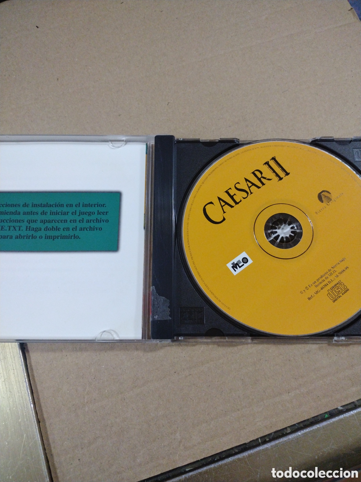 Videojuegos y consolas: CD ROM ORIGINAL - CAESAR II PC - Foto 3